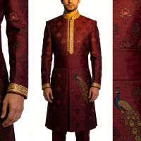 Embroidered Plaid Shawl Embroidered Plaid Shawl