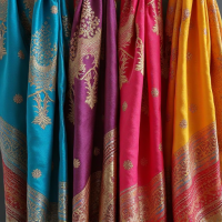 Bohemian Ladies Jacquard Scarf Polka Dot Bohemian Ladies Jacquard Scarf Polka Dot